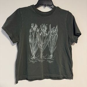 Madewell x NYBG Olive Graphic Tee